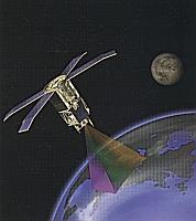 Orbview-2 satellite in orbit.