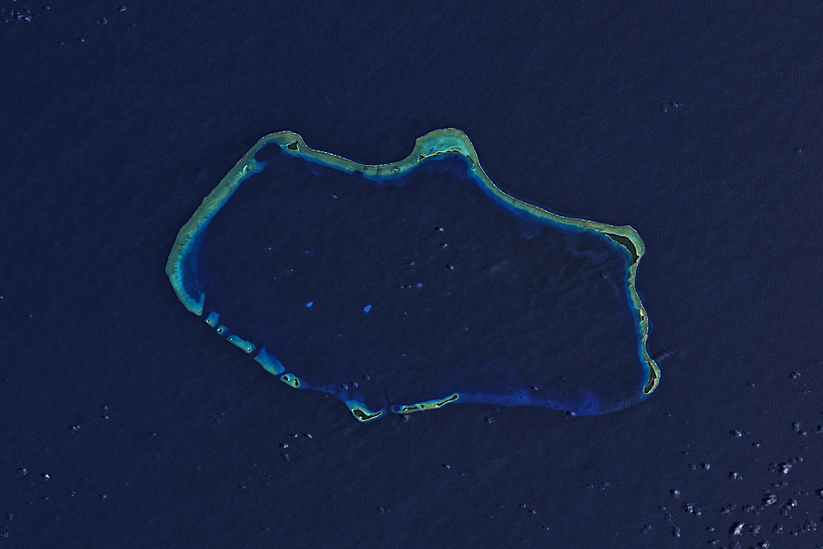 The Bikini Atoll in the Marshall Islands was used as a testing ground for 24 nuclear bombs between 1946 and 1958.