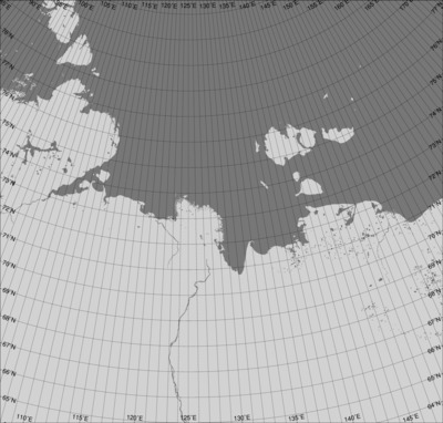 GMT-generated map